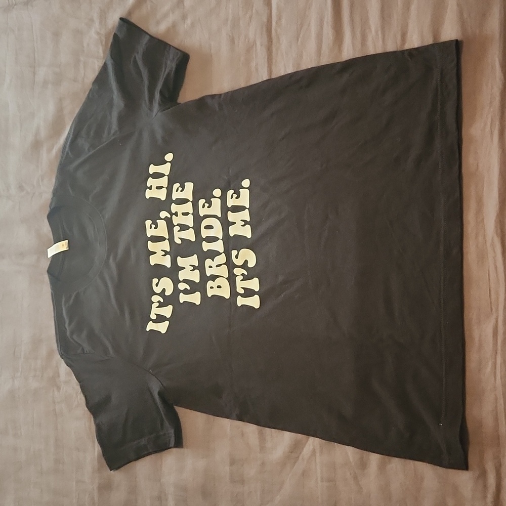 Ladies Bridal Tshirt, size L